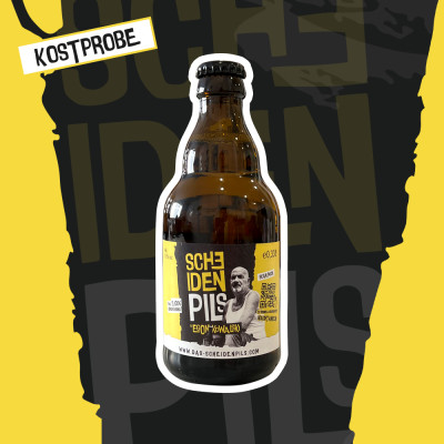 Einzelflasche Bier ScheidenPils by Egon Kowalski